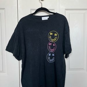 TOPMAN oversized graphic t-shirt size medium.